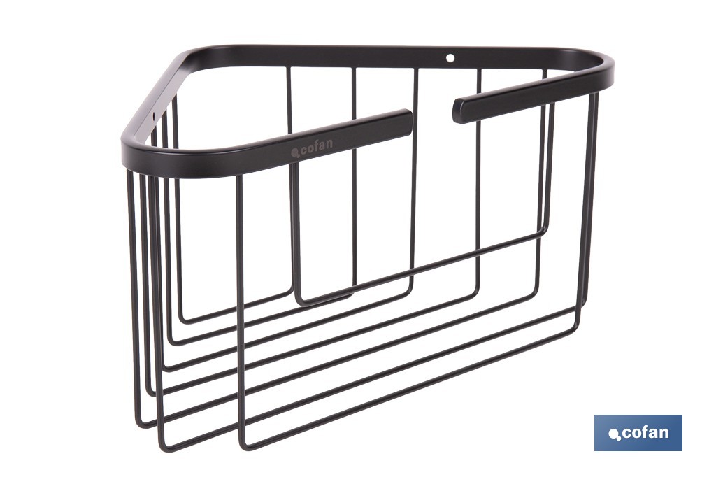  Panier de Salle de Bain | D'Angle | Fabriqué en Acier Inoxydable 304 - Cofan