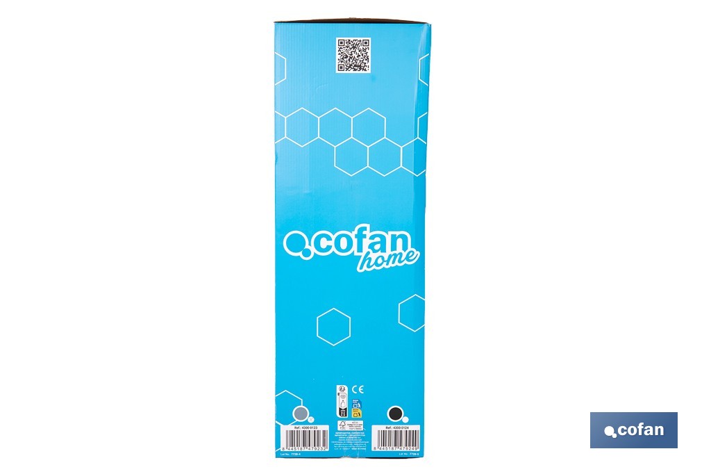Cesta de ducha doble colgante de acero inoxidable 304 con 2 niveles | Disponible en dos acabados - Cofan