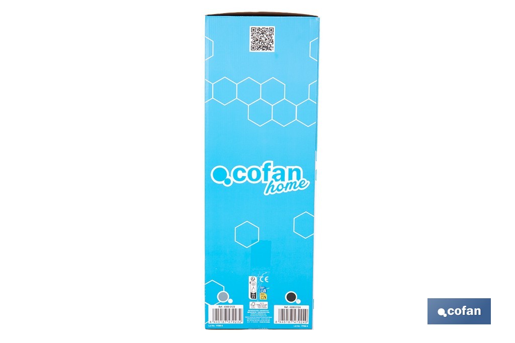 Cesta de ducha doble colgante de acero inoxidable 304 con 2 niveles | Disponible en dos acabados - Cofan
