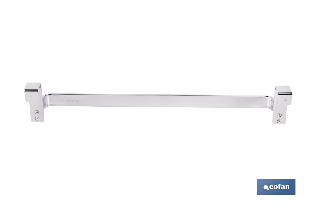 Toallero para mueble de baño con longitud de 36 cm. Dos acabados diferentes. - Cofan