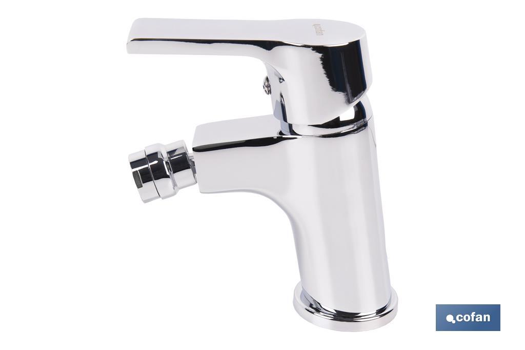 Single-handle bidet tap | Ross Model | Brass | Size: 13 x 11 x 4.5cm - Cofan