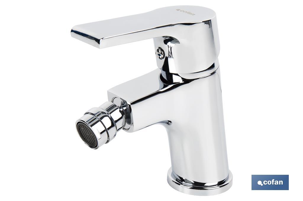 Single-handle bidet tap | Ross Model | Brass | Size: 13 x 11 x 4.5cm - Cofan