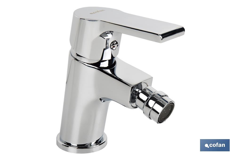 Single-handle bidet tap | Ross Model | Brass | Size: 13 x 11 x 4.5cm - Cofan