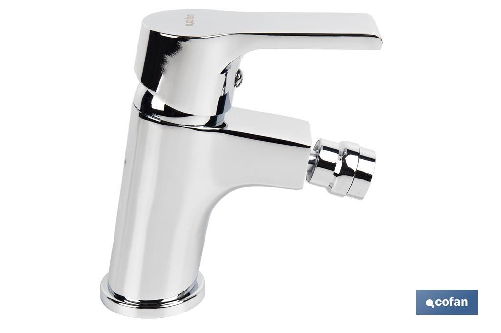 Single-handle bidet tap | Ross Model | Brass | Size: 13 x 11 x 4.5cm - Cofan