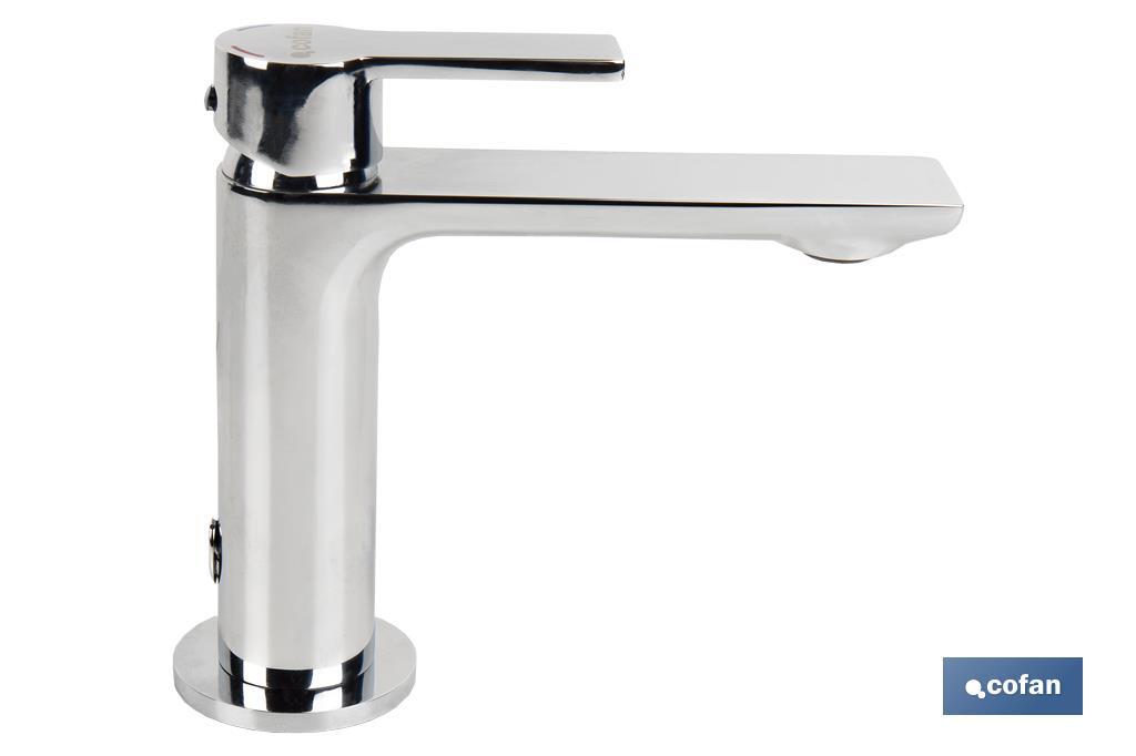 Single-Handle Basin Mixer Tap | Size: 25mm | Matheson Model | Brass with Chrome-Plated Finish - Cofan