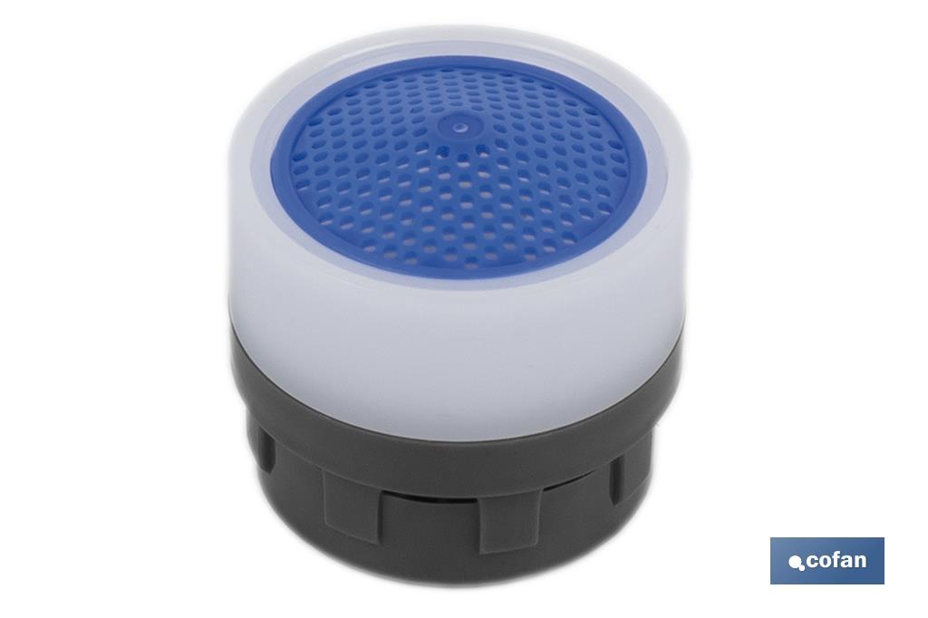 Filtro de Grifo Aireador | Métrica 24 y 28 mm | Sistema de Ahorro de Agua al 50% - Cofan