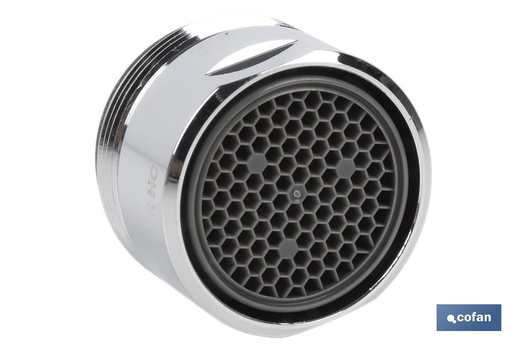 Filtro de Grifo Aireador | Métrica 24 y 28 mm | Sistema de Ahorro de Agua al 50% - Cofan
