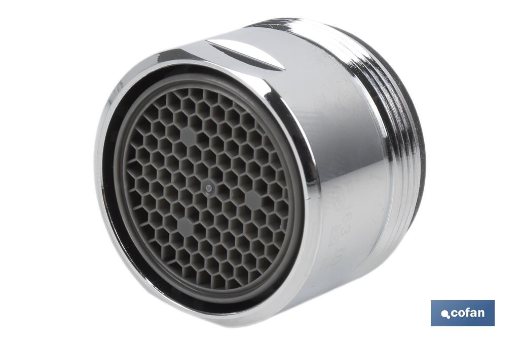 Filtro de Grifo Aireador | Métrica 24 y 28 mm | Sistema de Ahorro de Agua al 50% - Cofan