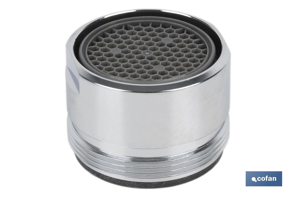 Filtro de Grifo Aireador | Métrica 24 y 28 mm | Sistema de Ahorro de Agua al 50% - Cofan
