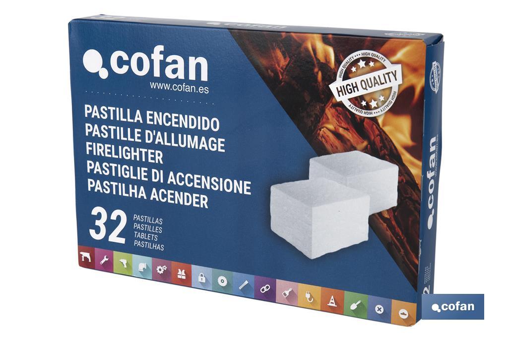 Pastillas para encendido, 32 u