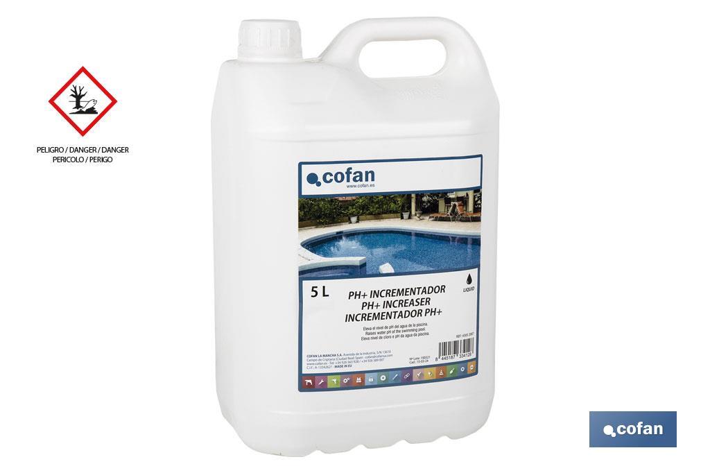 Liquido Correttore di pH per piscine - Cofan