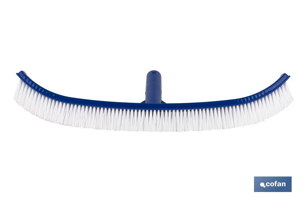 Cepillo Curvo para Piscinas | Medida del cepillo de 45 cm - Cofan
