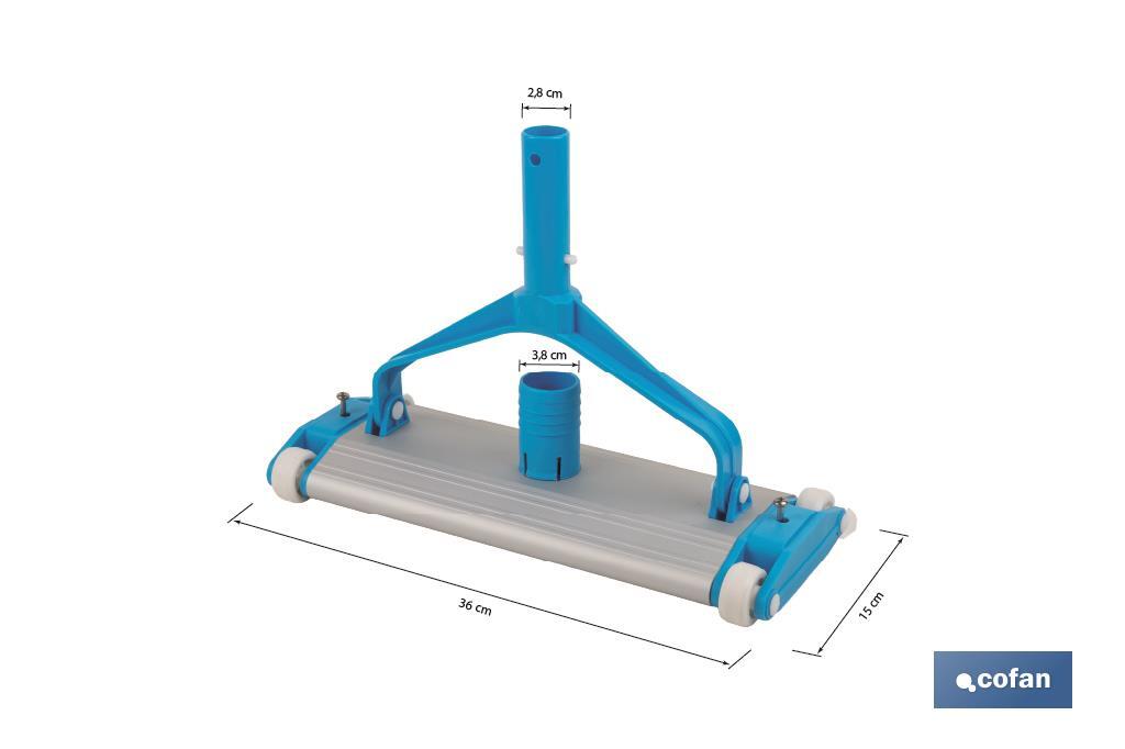 Limpa fundos para Piscinas | Varredora Fabricada em Aluminio - Cofan
