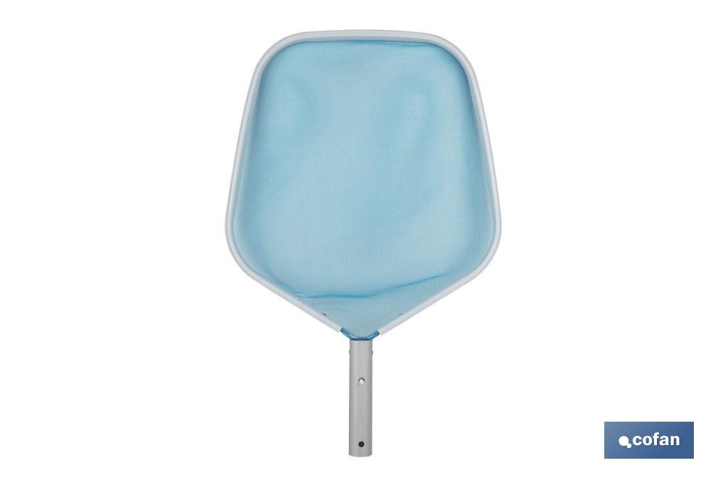 Recoge hojas de aluminio para piscinas | Ideal para limpiar la superficie de hojas e insectos - Cofan