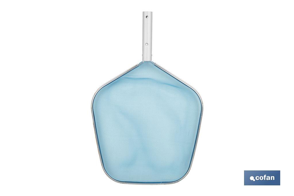 Recoge hojas de aluminio para piscinas | Ideal para limpiar la superficie de hojas e insectos - Cofan
