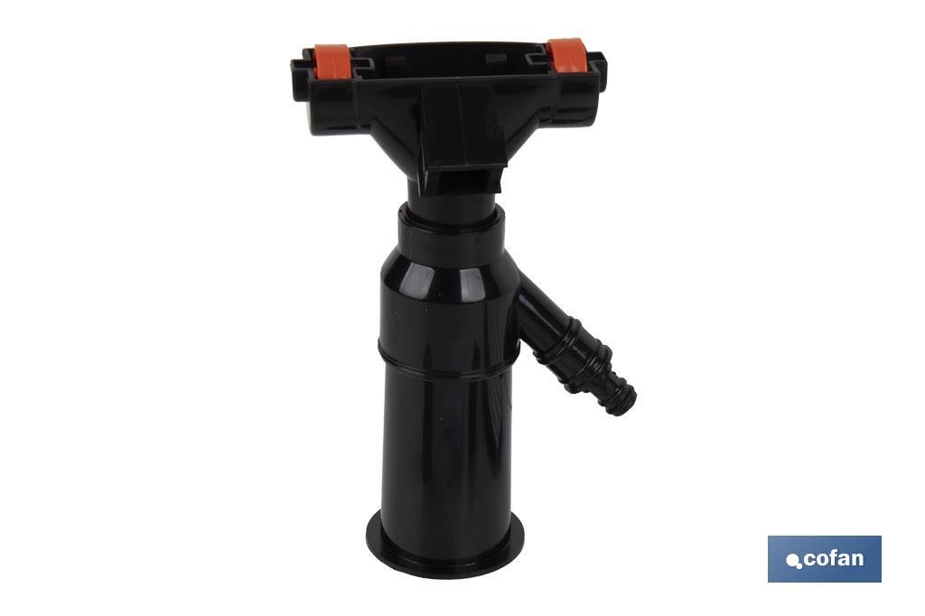 Aspirador de piscina con pértiga de 120 cm | Ideal para una limpieza impecable - Cofan