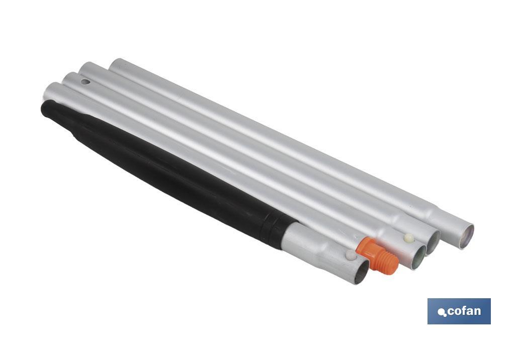 Aspirador de piscina con pértiga de 120 cm | Ideal para una limpieza impecable - Cofan