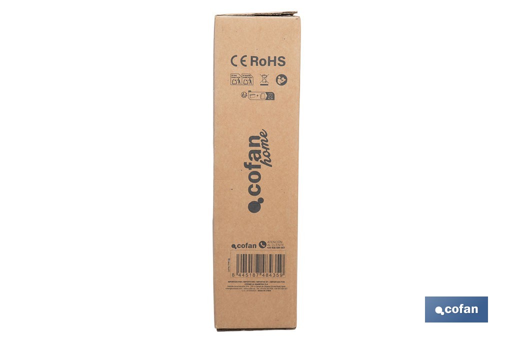 Ventilador de pared industrial con 3 velocidades | 3 aspas de aluminio, función de oscilación | Disponible en diferentes medidas y potencias - Cofan