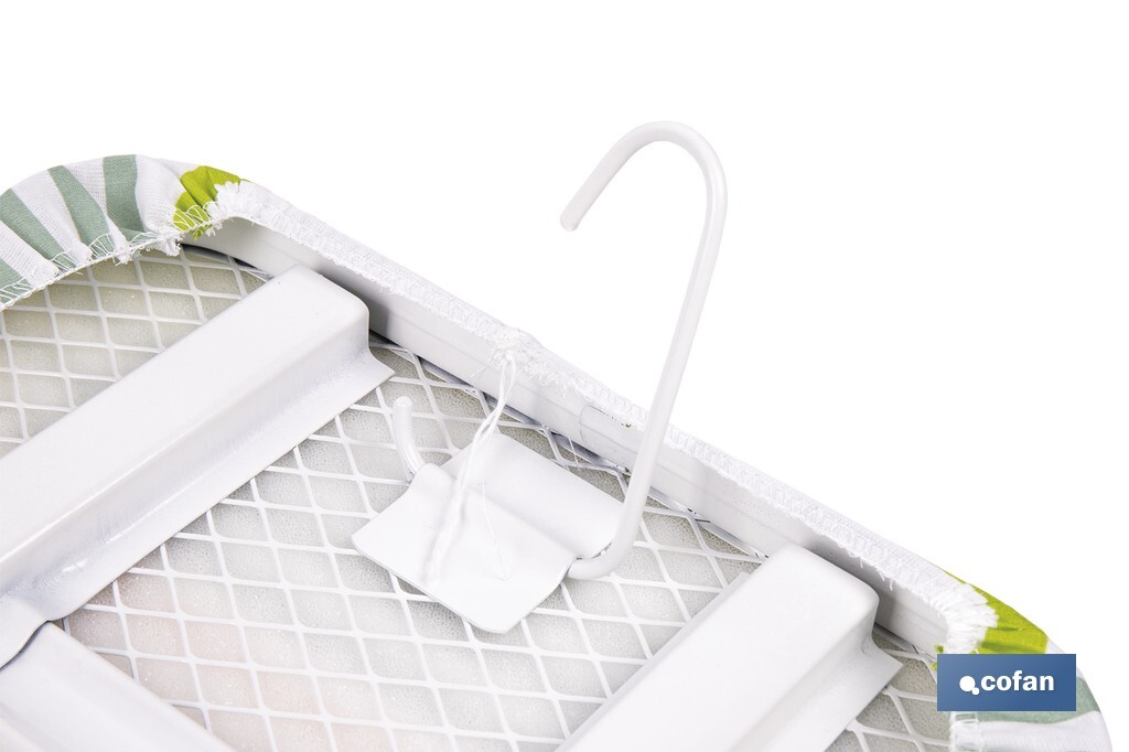 Tabla de planchar de sobremesa | Compacta y ligera | Ideal para viajes y espacios reducidos | Superficie de planchado: 74 x 33 cm - Cofan