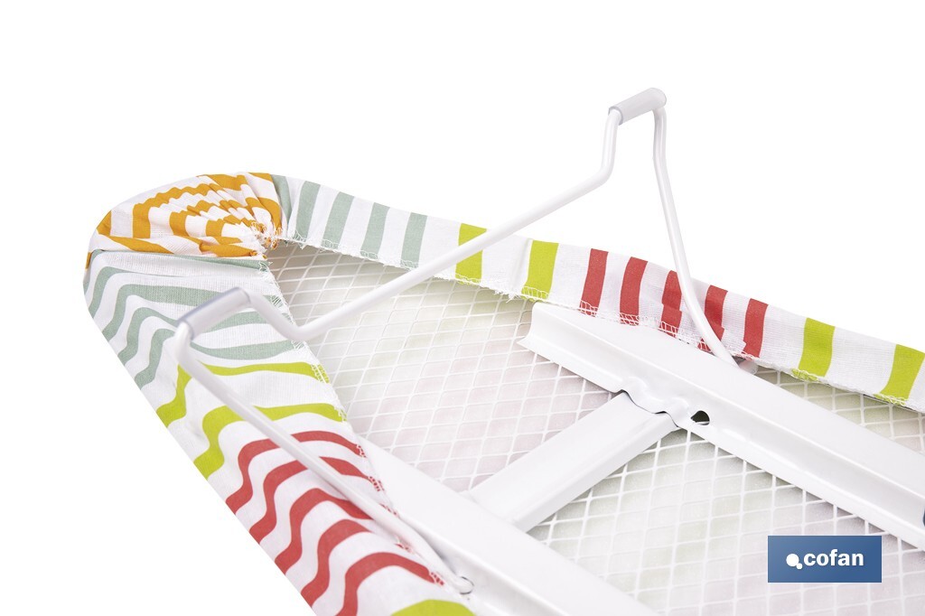Tabla de planchar de sobremesa | Compacta y ligera | Ideal para viajes y espacios reducidos | Superficie de planchado: 74 x 33 cm - Cofan