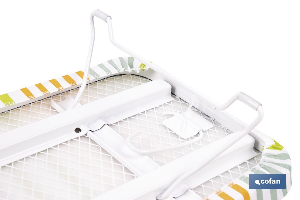 Tabla de planchar de sobremesa | Compacta y ligera | Ideal para viajes y espacios reducidos | Superficie de planchado: 74 x 33 cm - Cofan