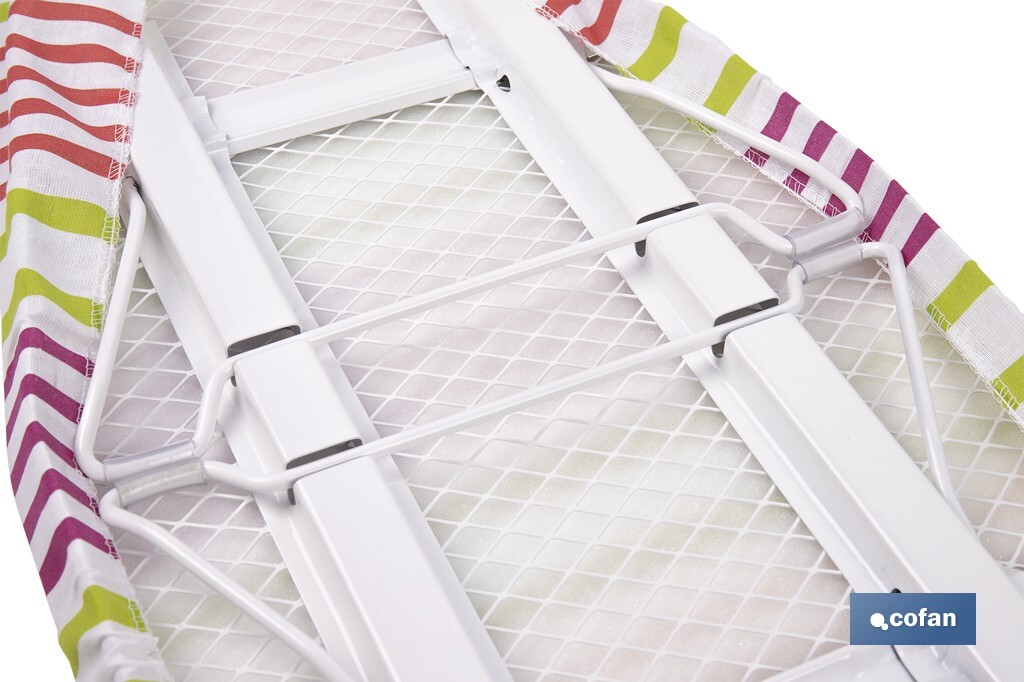 Tabla de planchar de sobremesa | Compacta y ligera | Ideal para viajes y espacios reducidos | Superficie de planchado: 74 x 33 cm - Cofan