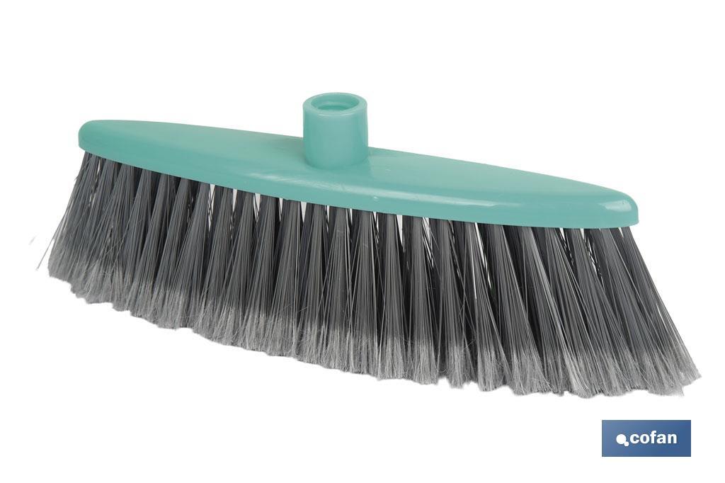 Cepillo de barrer plumado | Color: Verde agua - Cofan