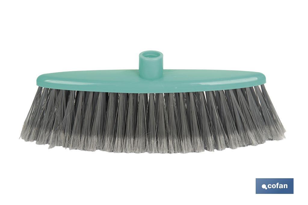 Cepillo de barrer plumado | Color: Verde agua - Cofan