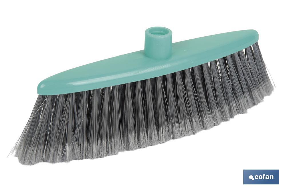 Cepillo de barrer plumado | Color: Verde agua - Cofan