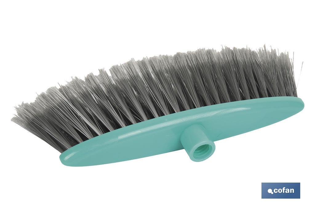 Cepillo de barrer plumado | Color: Verde agua - Cofan