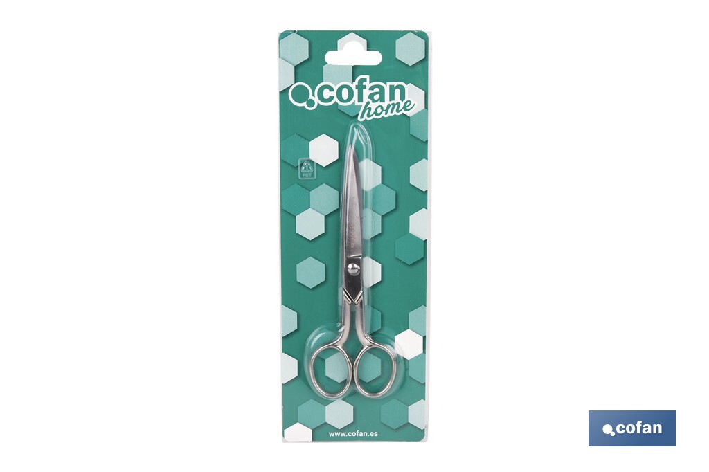 Tijeras de costura profesionales | Hojas de acero al carbono | Precisión y durabilidad en el corte de tejidos | Disponibles en diferentes medidas - Cofan