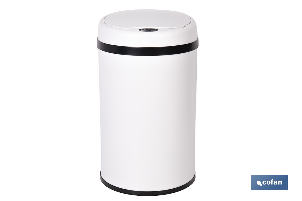 Cubo de basura con sensor de movimiento | Apertura automática y cubo interior extraíble | Disponible en diferentes colores y capacidades - Cofan