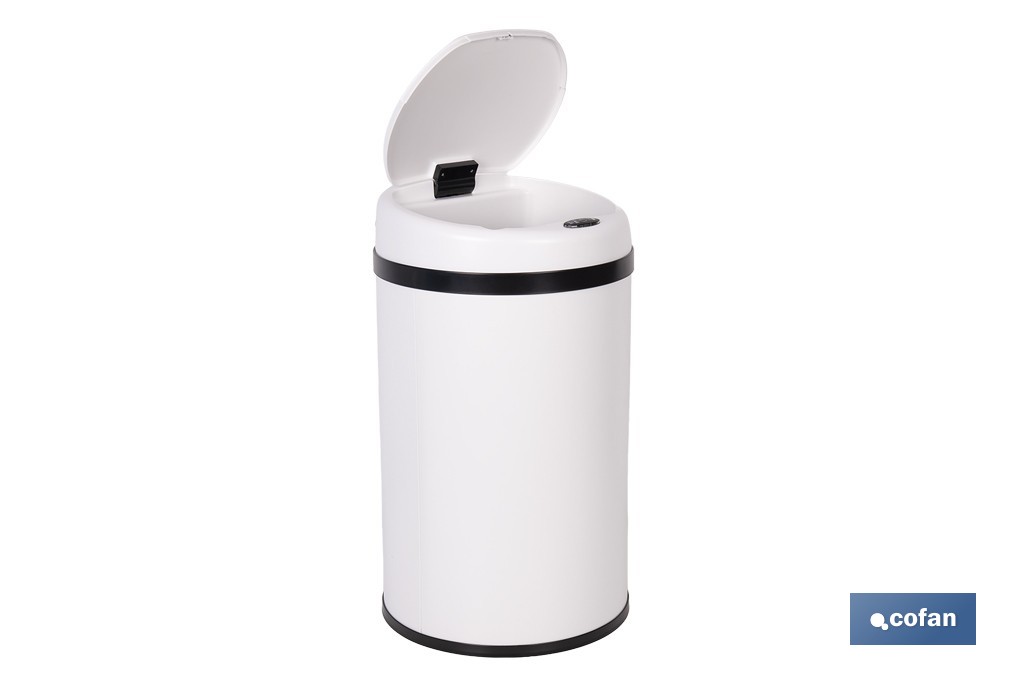 Cubo de basura con sensor de movimiento | Apertura automática y cubo interior extraíble | Disponible en diferentes colores y capacidades - Cofan