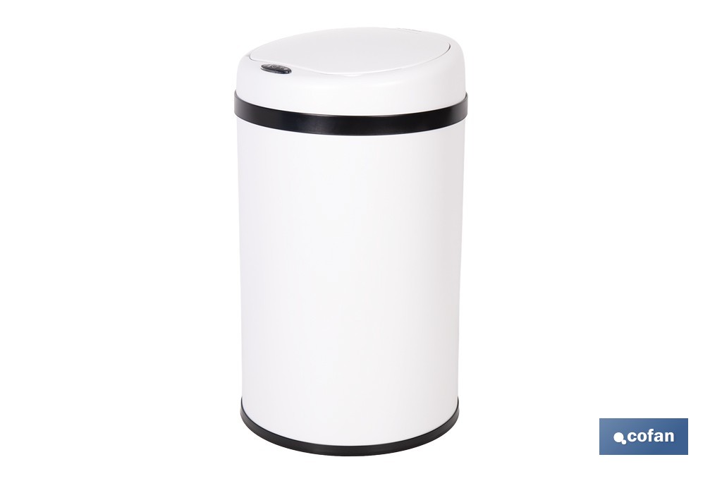 Cubo de basura con sensor de movimiento | Apertura automática y cubo interior extraíble | Disponible en diferentes colores y capacidades - Cofan