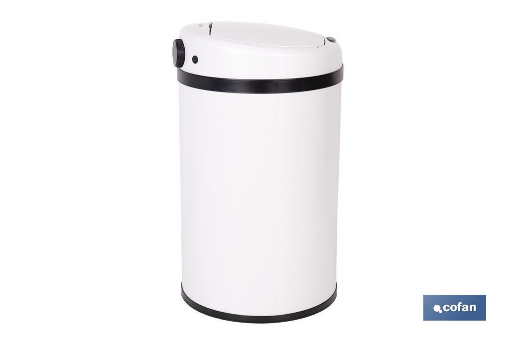 Cubo de basura con sensor de movimiento | Apertura automática y cubo interior extraíble | Disponible en diferentes colores y capacidades - Cofan