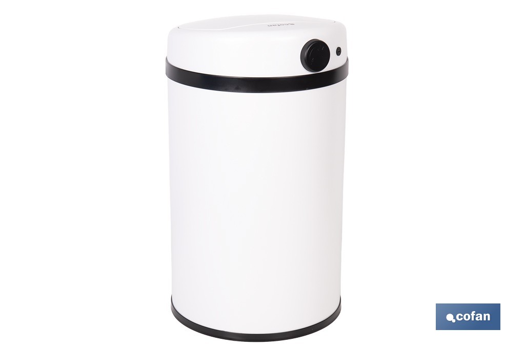 Cubo de basura con sensor de movimiento | Apertura automática y cubo interior extraíble | Disponible en diferentes colores y capacidades - Cofan
