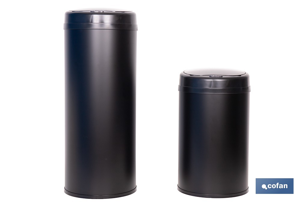 Cubo de basura con sensor de movimiento | Apertura automática y cubo interior extraíble | Disponible en diferentes colores y capacidades - Cofan