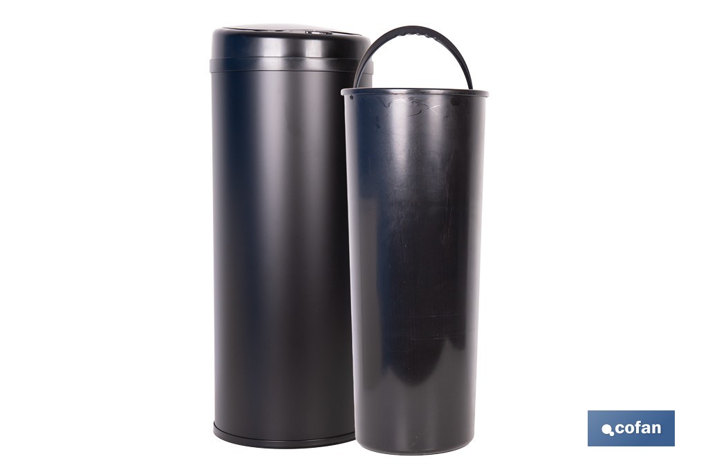 Cubo de basura con sensor de movimiento | Apertura automática y cubo interior extraíble | Disponible en diferentes colores y capacidades - Cofan