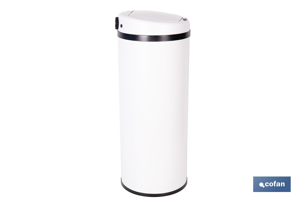 Cubo de basura con sensor de movimiento | Apertura automática y cubo interior extraíble | Disponible en diferentes colores y capacidades - Cofan