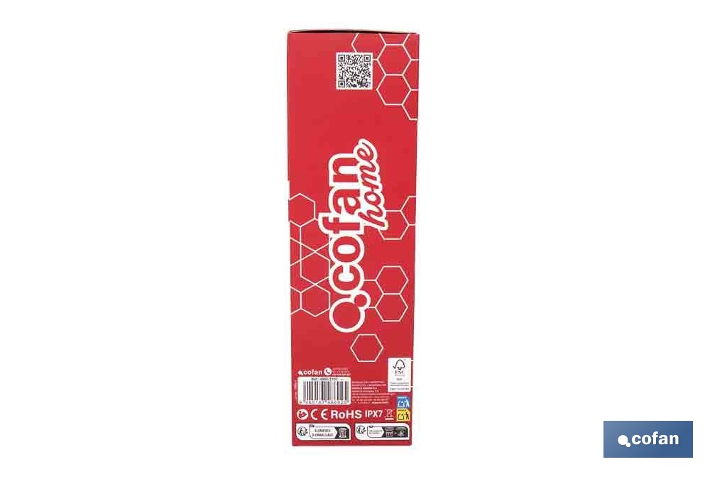 Cepillo de dientes eléctrico recargable | Color blanco con 3 modos de limpieza | Incluye 2 cabezales y estuche de viaje - Cofan