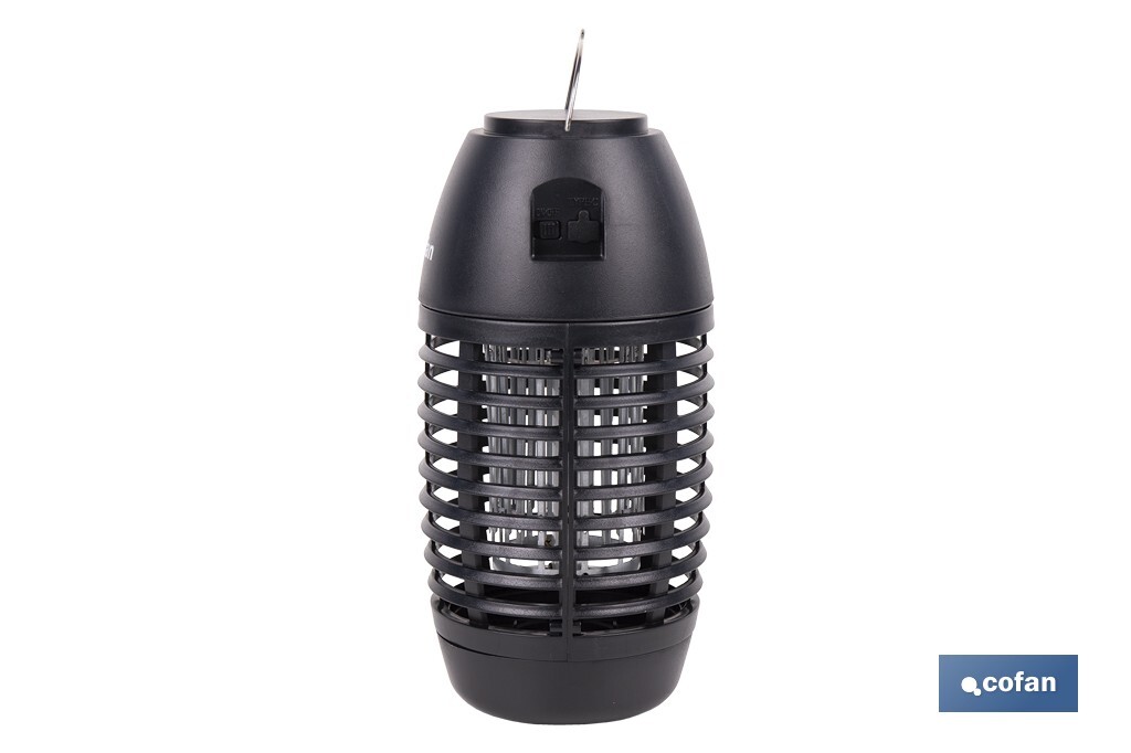 Lámpara LED antiinsectos recargable por USB | Interior y exterior | Cobertura 80 m² | Resistente al agua IPX4 | Luz UV de alta potencia | Ideal para camping, barbacoa y jardín - Cofan