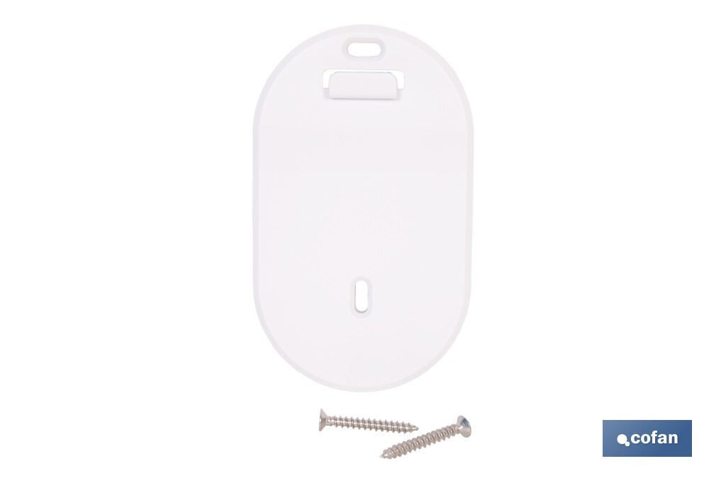 Aspiradora eléctrica sin cable con soporte a la pared | Potencia de succión: 180 AW | Potencia ciclónica: 32 kPa | 4 velocidades | Filtro HEPA lavable | Batería de litio 25,9 V | Color: blanco - Cofan
