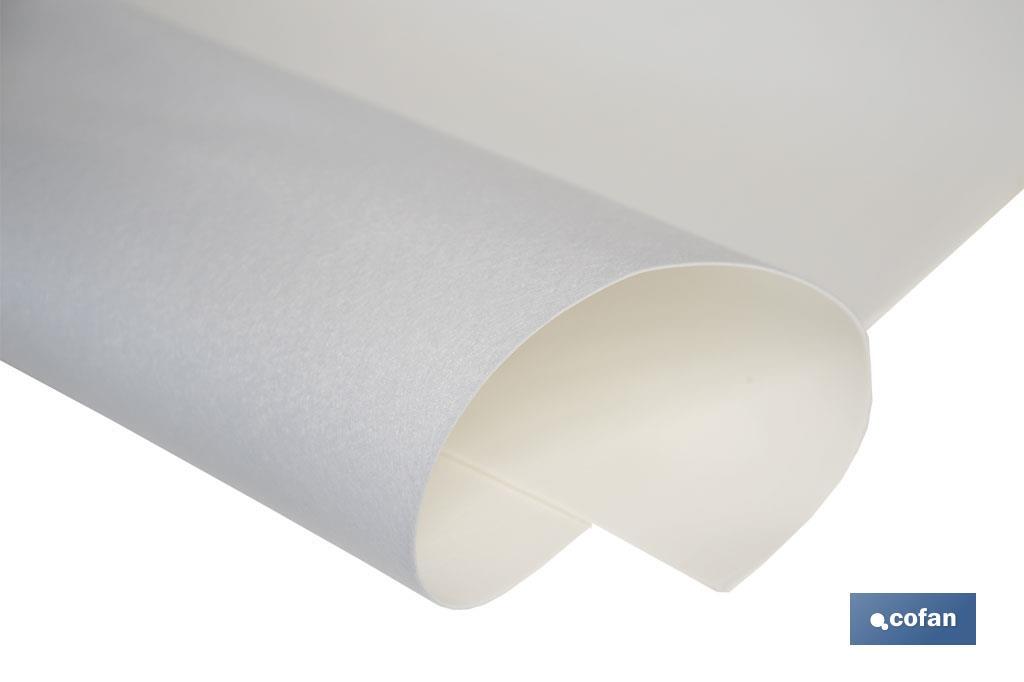 Foam table protector | White | Phthalate-free duffel | Thickness 1.5mm | Available in different sizes - Cofan
