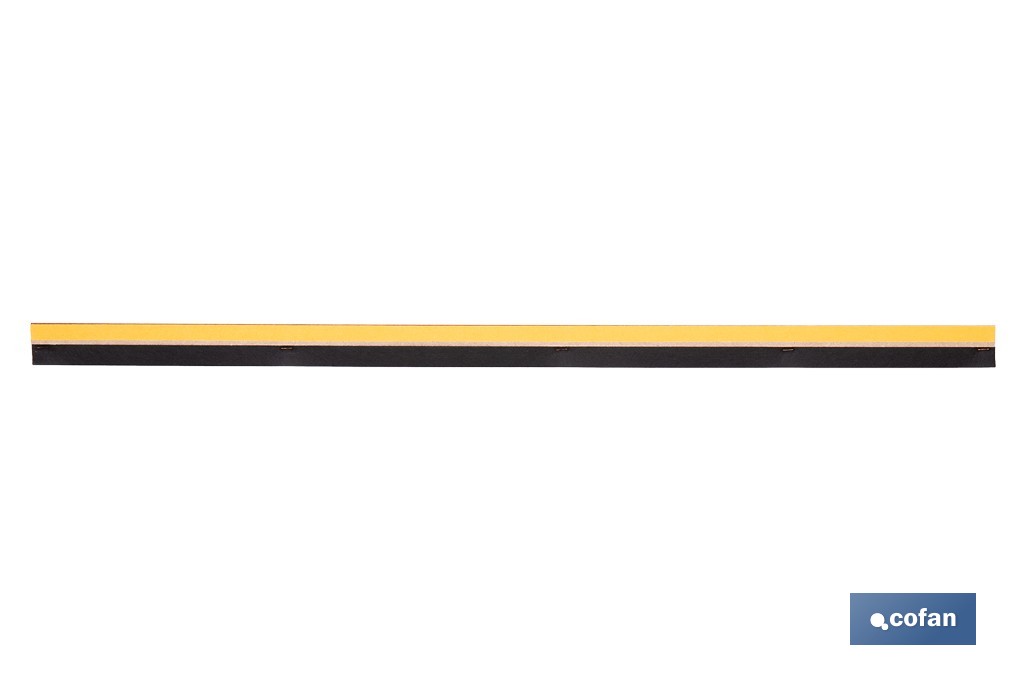Burlete adhesivo de madera sostenible | Longitud de 91,5 cm | Disponible en diferentes acabados - Cofan