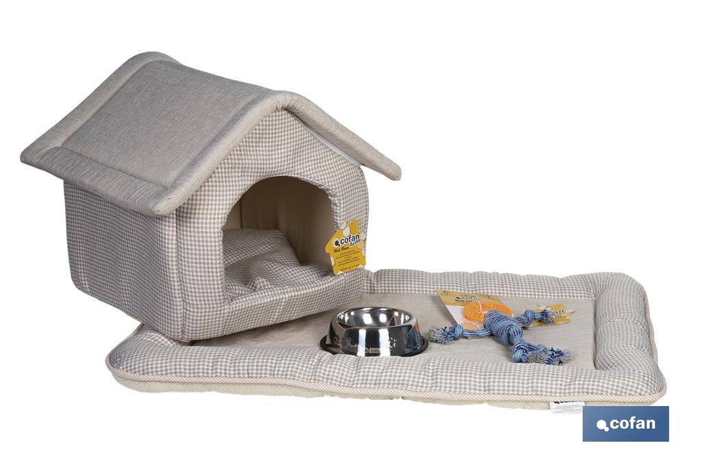 Conjunto de 4 acessórios para animais de estimação para a casa - Cofan