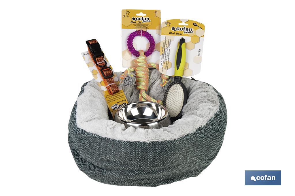 Conjunto de 5 acessórios para animais de estimação - Cofan