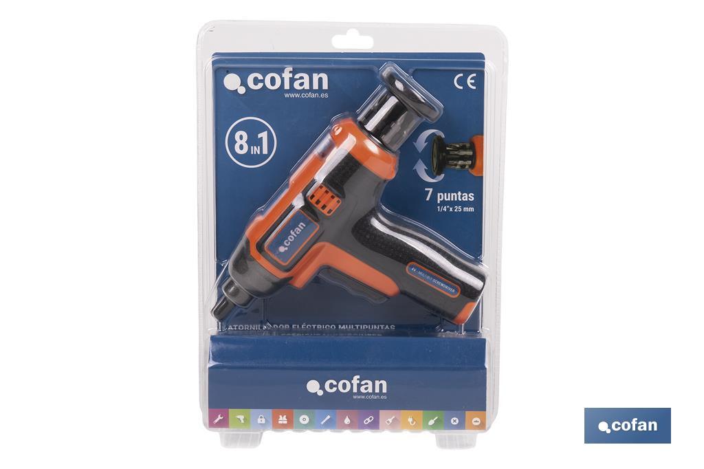 Multibit screwdriver - Cofan