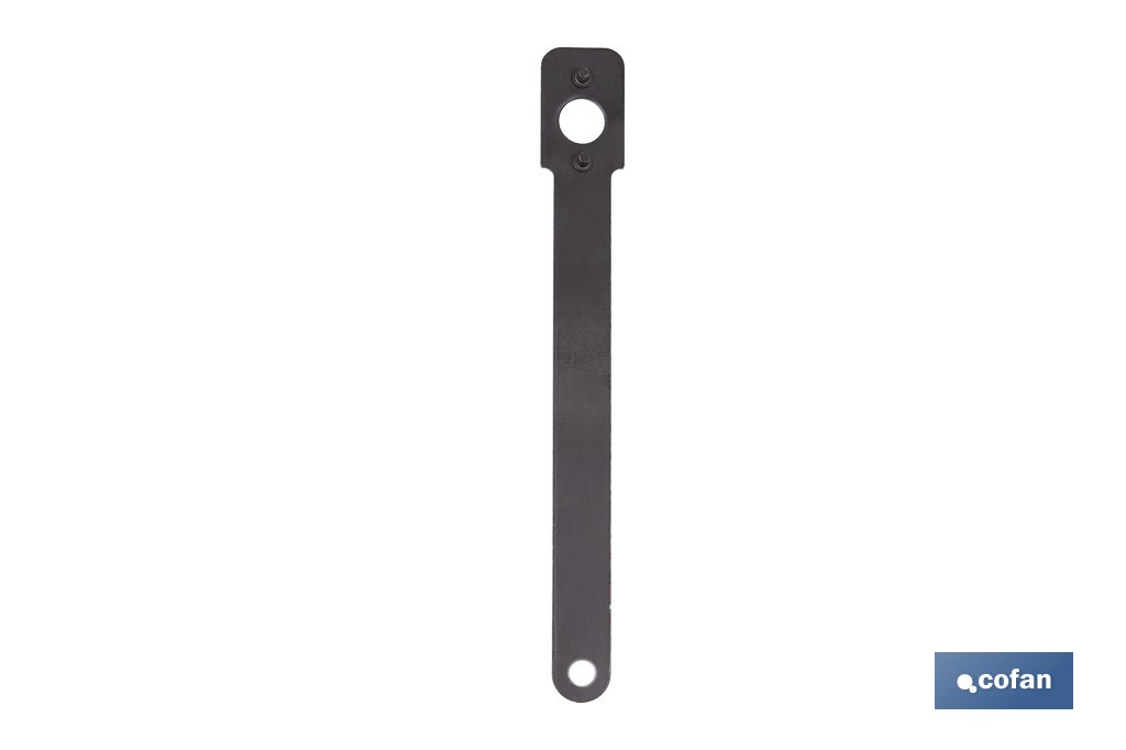 Llaves para discos de amoladora angular de acero al carbono | Resistentes y ergonómicas | Disponibles para discos de 115-125 y 180-230 mm - Cofan