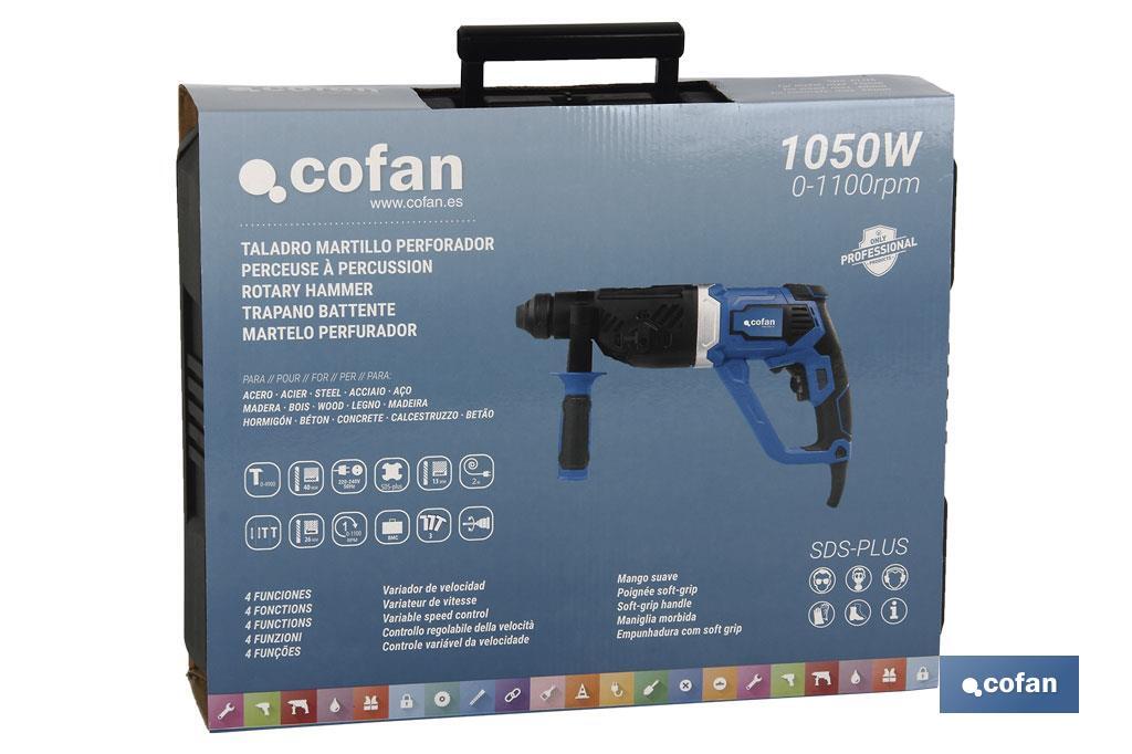 ROTARY HAMMER SDS-PLUS 1050W - Cofan