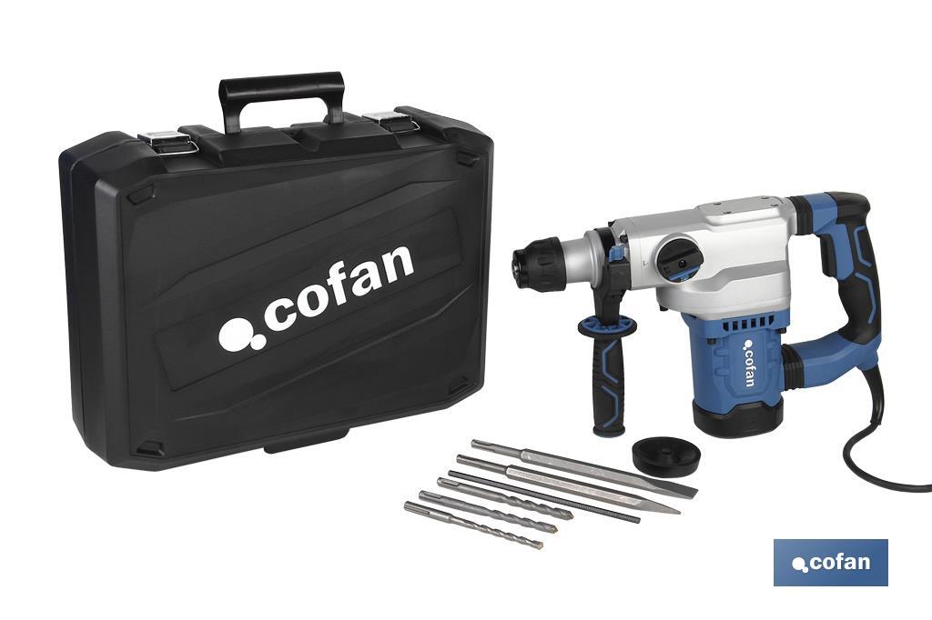 Perceuse marteau perforateur | 1500W SDS Plus| Marteau perforateur ancrage 1500W - Cofan